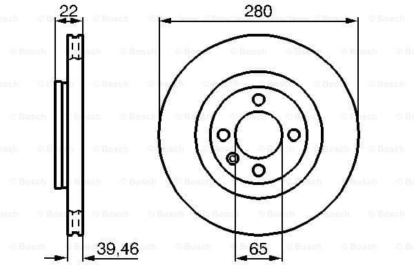 Brake Disc 0986478508
