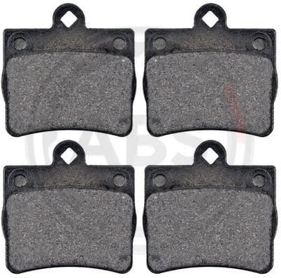Brake Pad Set, disc brake 37006