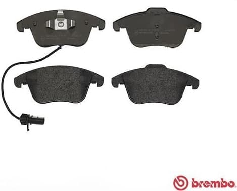 Brake pads front, Top Quality P85113 - image 2