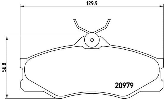 Brake Pad Set, disc brake PRIME LINE P85008
