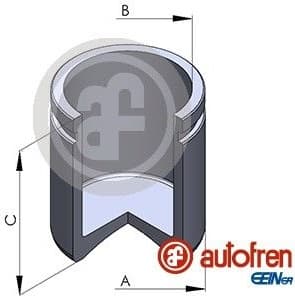 Piston, brake caliper D02573 - image 2