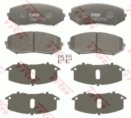 Brake Pad Set, disc brake COTEC GDB3443 - image 2