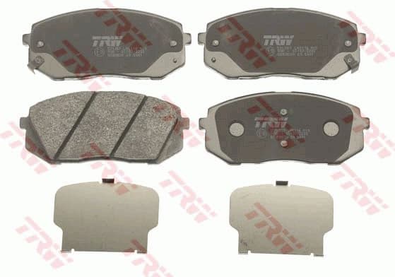 Brake Pad Set, disc brake COTEC GDB3530 - image 2