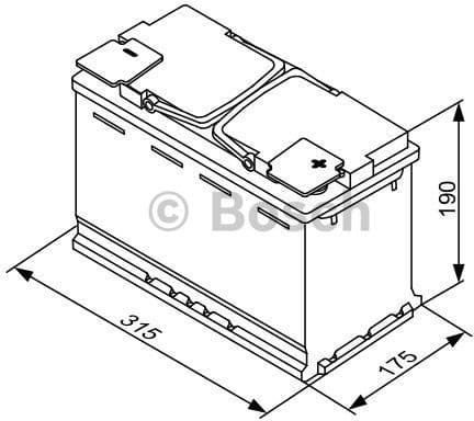Starter Battery S5A AGM 0092S5A110 - image 12