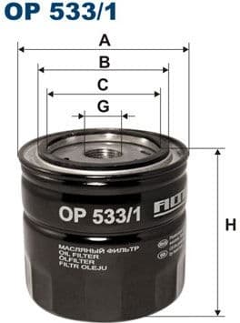 Oil Filter OP533/1