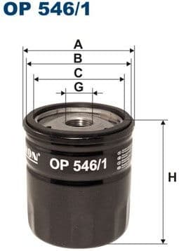 Oil Filter OP546/1