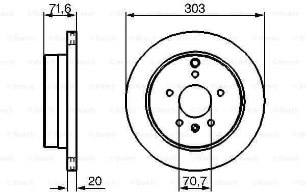 Brake Disc 0986479268 - image 5