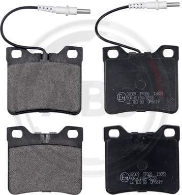 Brake Pad Set, disc brake 37009