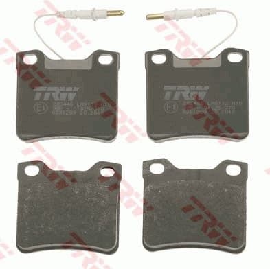 Brake Pad Set, disc brake COTEC GDB1289 - image 2