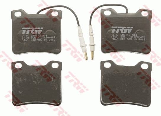 Brake Pad Set, disc brake COTEC GDB985 - image 2