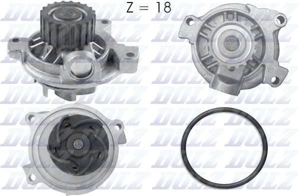 Water Pump, engine cooling A178