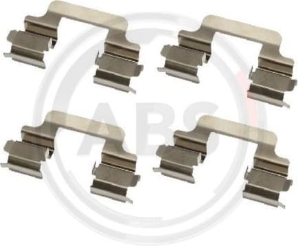 Accessory Kit, disc brake pad 1610Q