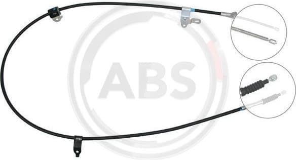 Cable Pull, parking brake K19328
