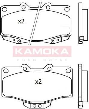 Brake Pad Set, disc brake JQ101184