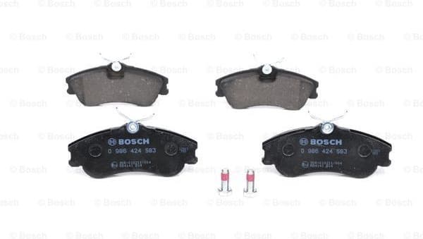 Brake Pad Set, disc brake 0986424583