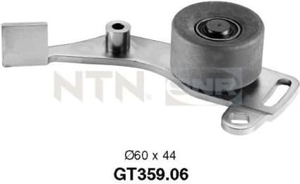 Tensioner Pulley, timing belt GT359.06