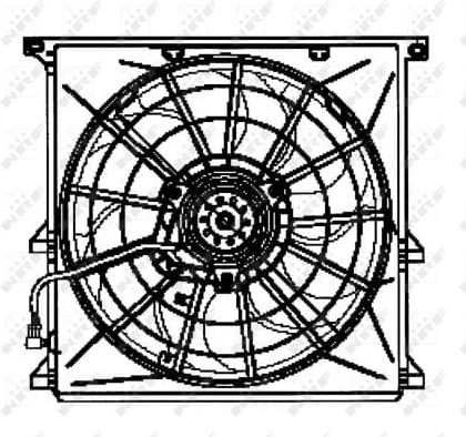 Fan, engine cooling 47024