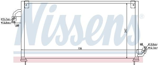 Condenser, air conditioning 94841