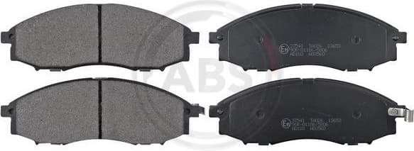 Brake Pad Set, disc brake 37541