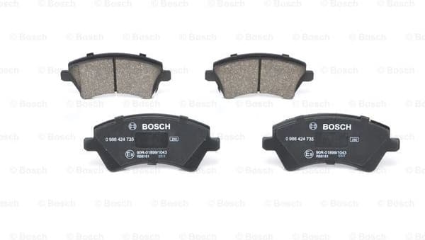 Brake Pad Set, disc brake 0986424735 - image 3