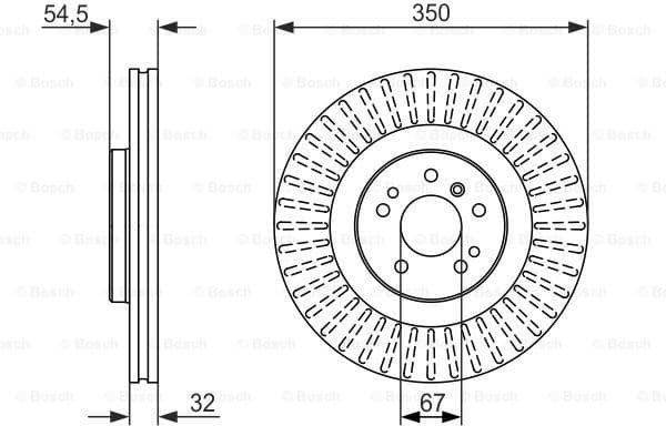 Brake Disc 0986479329 - image 2