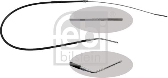 Cable Pull, parking brake 01756