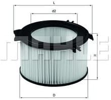 Filter cabin LA65 - image 2