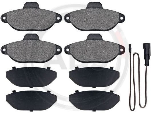 Brake Pad Set, disc brake 37896