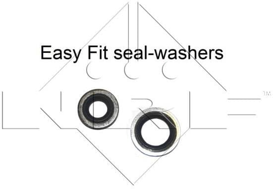 Condenser, air conditioning EASY FIT 350339