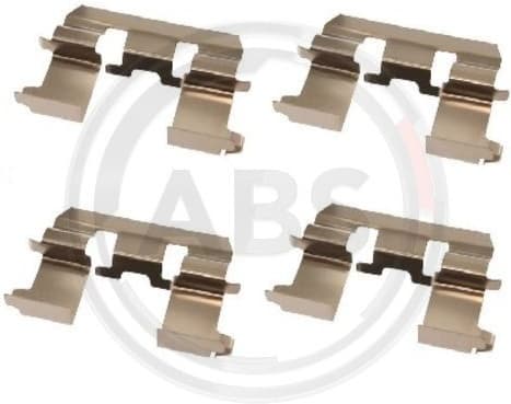 Accessory Kit, disc brake pad 1281Q