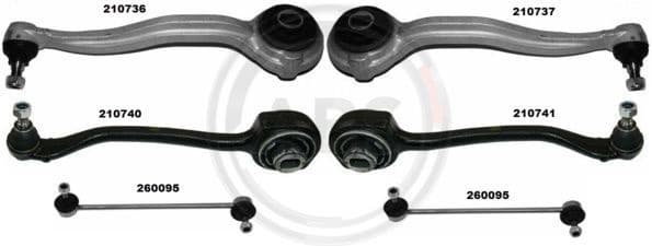 Repair Kit, control arm SMARTKIT 219904
