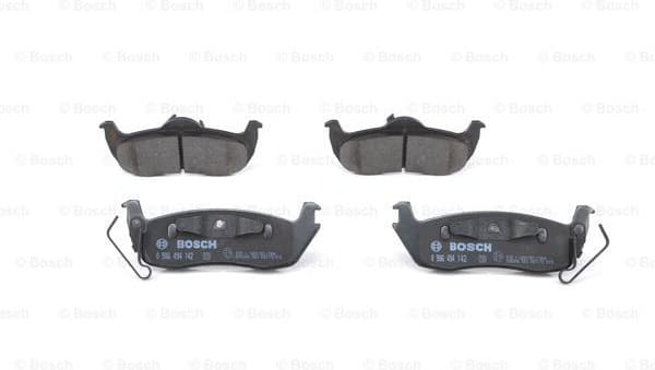 Brake Pad Set, disc brake 0986494142