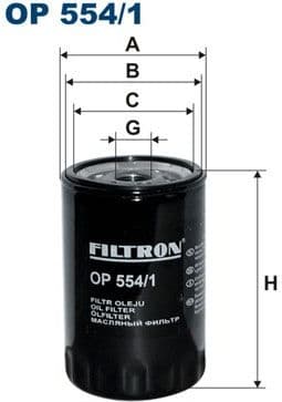 Oil Filter OP554/1
