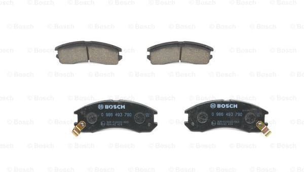 Brake Pad Set, disc brake 0986493790