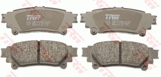 Brake pads rear, Top Quality GDB4174 - image 2