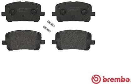 Brake pads front, Top Quality P83061 - image 2