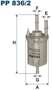 Fuel Filter PP836/2