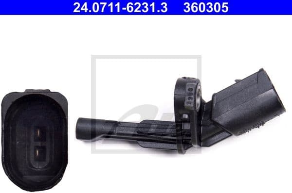 Sensor, wheel speed 24.0711-6231.3