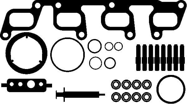 Turbocharger mounting kit 232.830