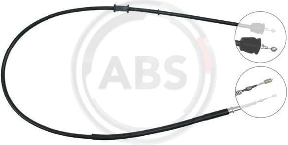 Cable Pull, parking brake K19166