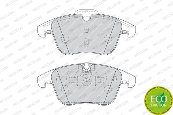 Brake pads front, Top Quality FDB4107 - image 3