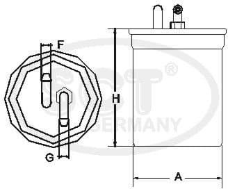 Filter diesel fuel ST6027 - image 4