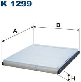 Filter, cabin air K1299