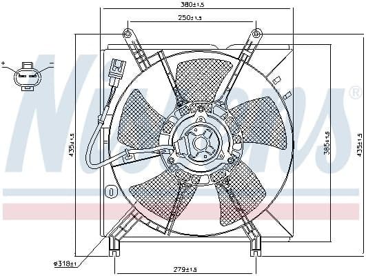 Fan, engine cooling 85238 - image 2