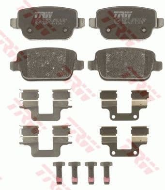 Brake Pad Set, disc brake COTEC GDB1709