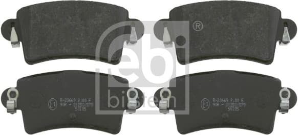 Brake Pad Set, disc brake 16493