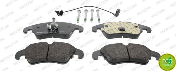 Brake pads front, Top Quality FDB4044