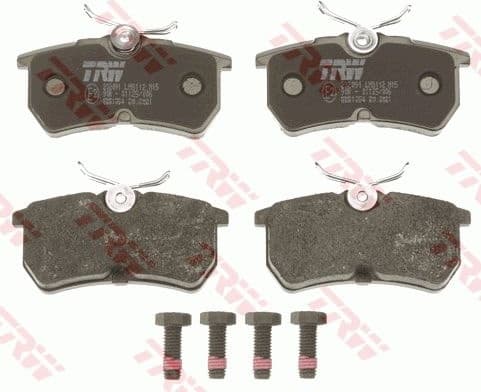 Brake Pad Set, disc brake COTEC GDB1354 - image 2