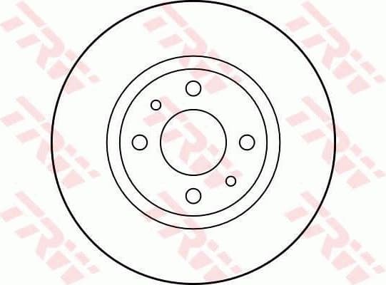 Brake Disc DF1747 - image 2