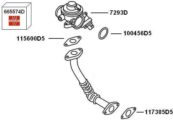 ERG vožtuvas - image 2
